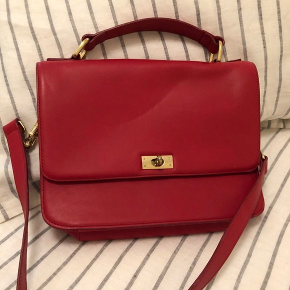 J. Crew Bags Jcrew Leather Shoulder Bag Poshmark
